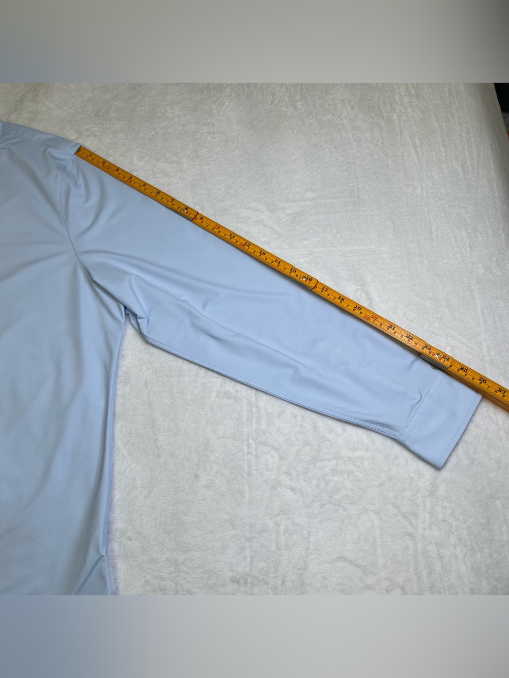 Rhone Commuter Shirt XL Slim Fit Light Blue Fine Italian Fabric Button Up - Picture 10 of 10